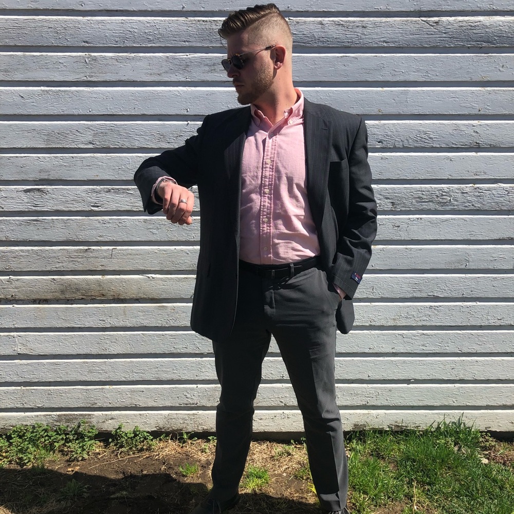 Brooks Brothers pinstripe sport coat/blazer